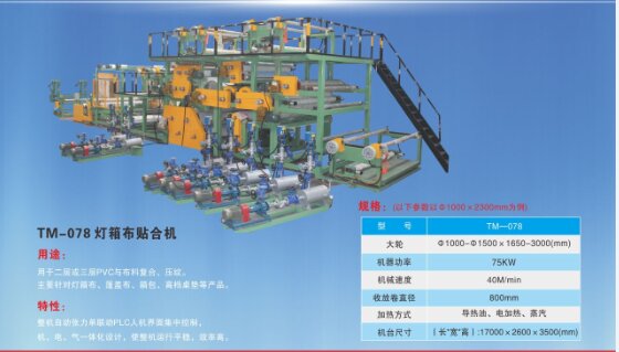 燈箱布貼合機