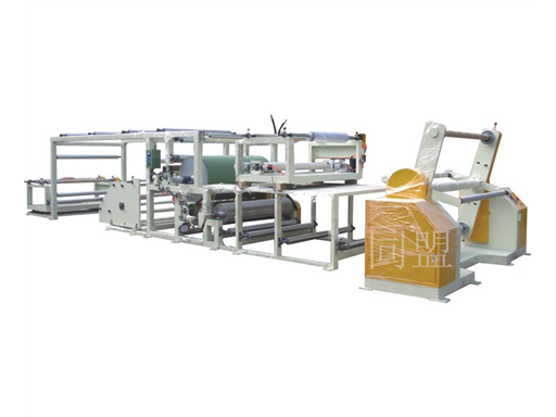 PVC、網布、PVC三層貼合機